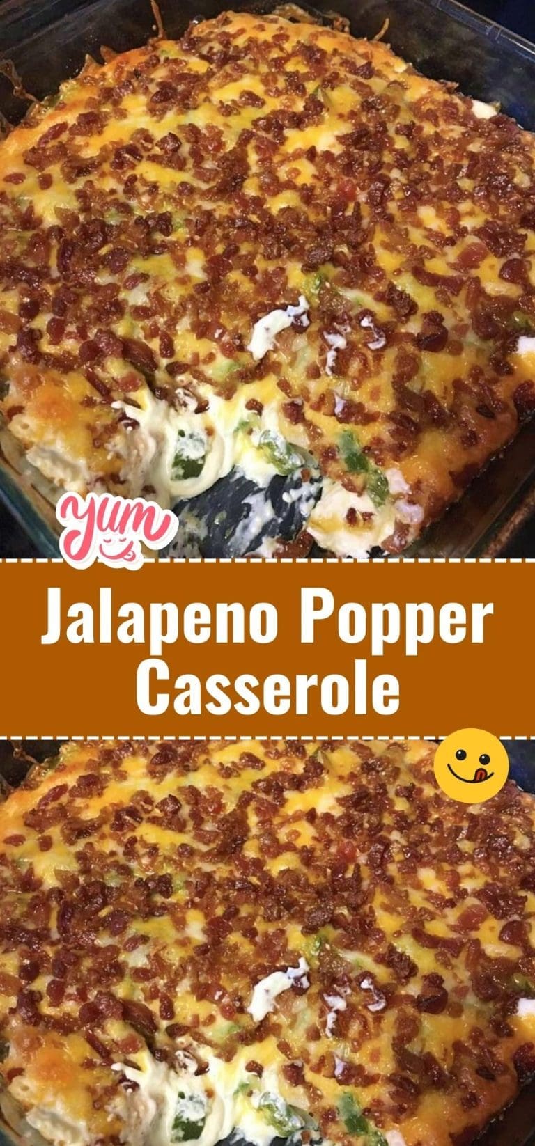 Jalapeno Popper Casserole