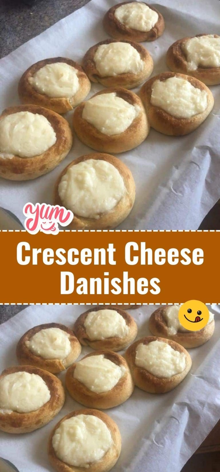 Crescent Cheese Danishes